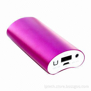 Hot sale 5,200mAh high capacity portable battery
